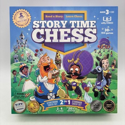 Story Time Chess COMPLETE Thinking Cup 2021 Children Learning Educational
