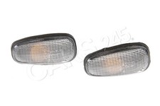 DEPO x2 Stk Blinker links rechts weiß Für OPEL Astra G Cc Zafira A 1713400