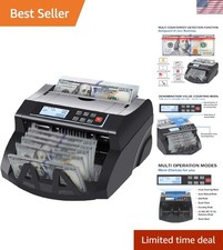 Money Counter Machine Count Value for US Dollar only,UV/MG/MT/IR/DD Detection...