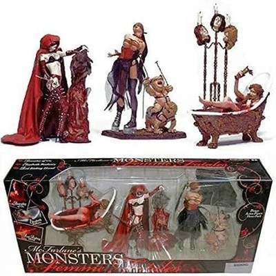 Todd McFarlane Monsters Femme Fatales Set 3 Dorothy of Oz Red