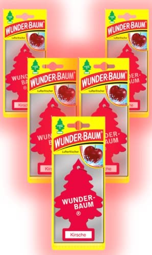 Wunder-Baum Profumo per auto, deodorante a forma di albero profumato, 5 (i4o)