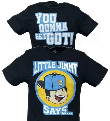R Truth Little Jimmy You Gonna Get Got Black T-shirt