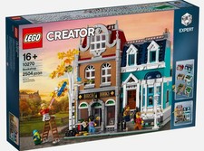 LEGO Creator Expert 10270 Bookshop NEW Sealed RETIRED Modular Cafe 2504pcs