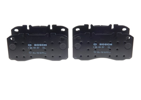 NEU - Bosch 0986494257 Bremsbelagsatz, Scheibenbremse Passend FüR Iveco-image