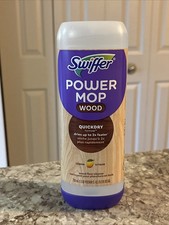 Swiffer Power Mop Wood Quick Dry Liquid Floor Cleaner Solution Lemon X1 25.3OZ