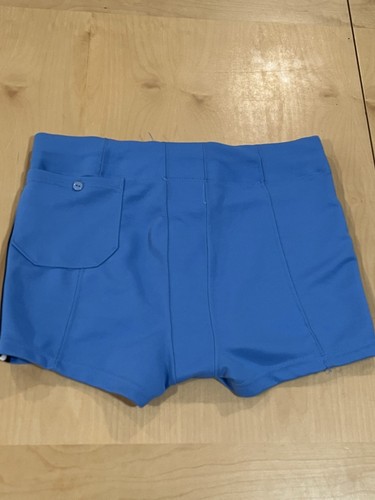 Vintage SPANJIAN Lace-Up Athletic Roller Skate Coaching Shorts XL Made in USA - Picture 4 of 8