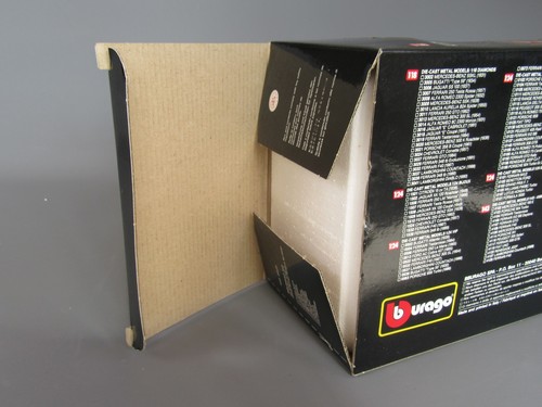 C461 Burago 3039 Italia Caja Vacía 1:18 Para Ferrari 348 TB Pininfarina 1989 - Imagen 8 de 10
