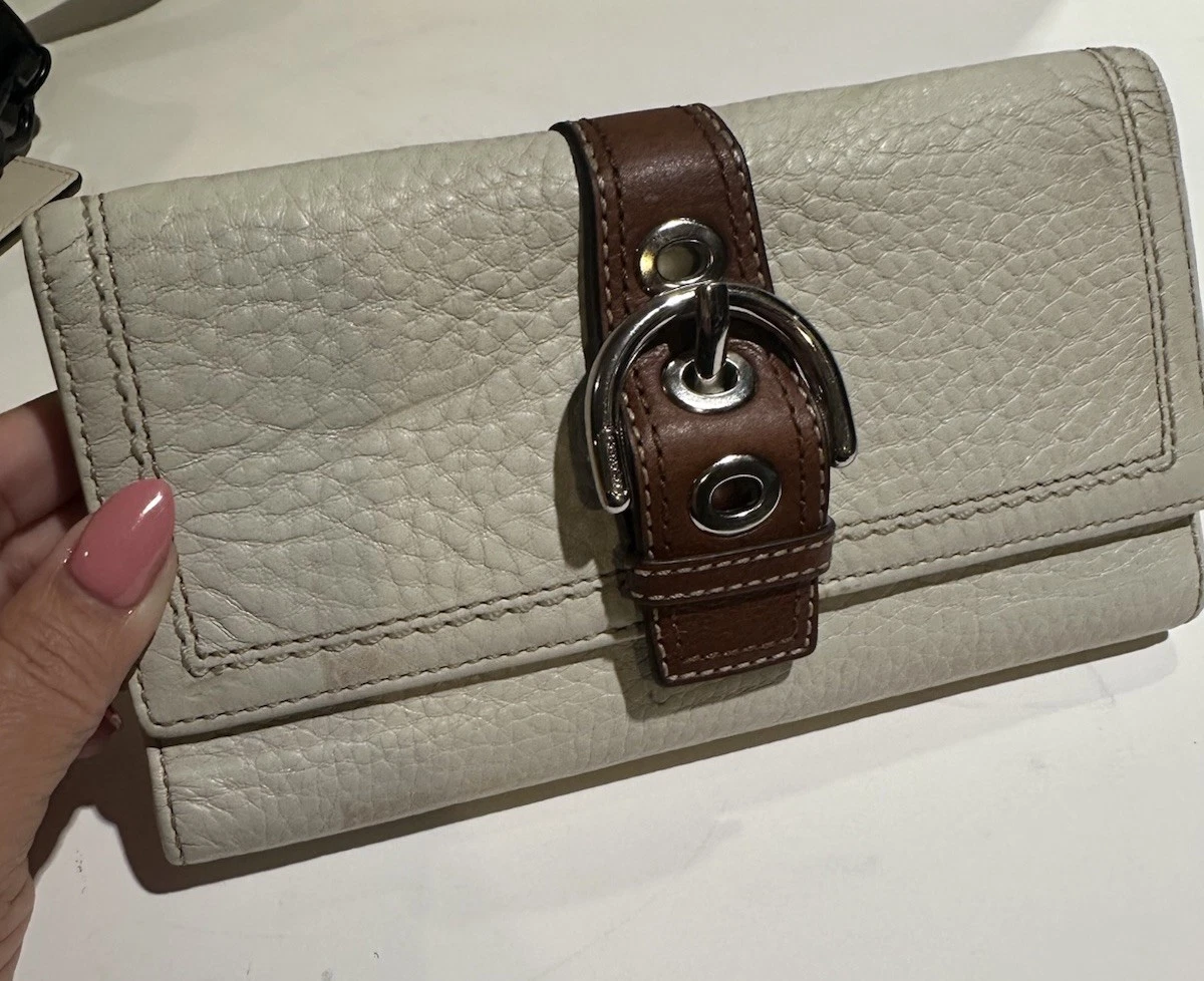 Coach White Wallets for Women with Vintage for sale | eBay