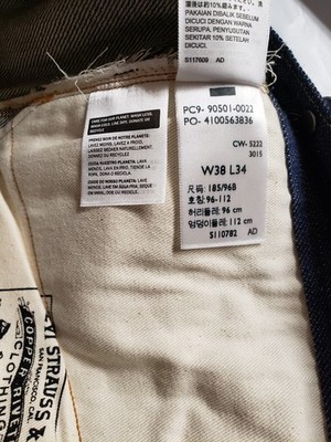 LEVI'S 1890 501 xx LVC Vintage Clothing Shrink-to-Fit Selvedge