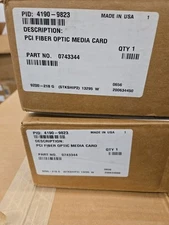 Simplex 4190 9823 Pci Fiber Optic Media Card