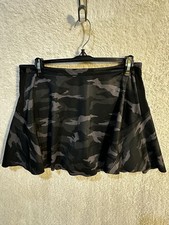 Athleta Skort Womens Small Black Camo Match Point Supersonic Mini Tennis Golf