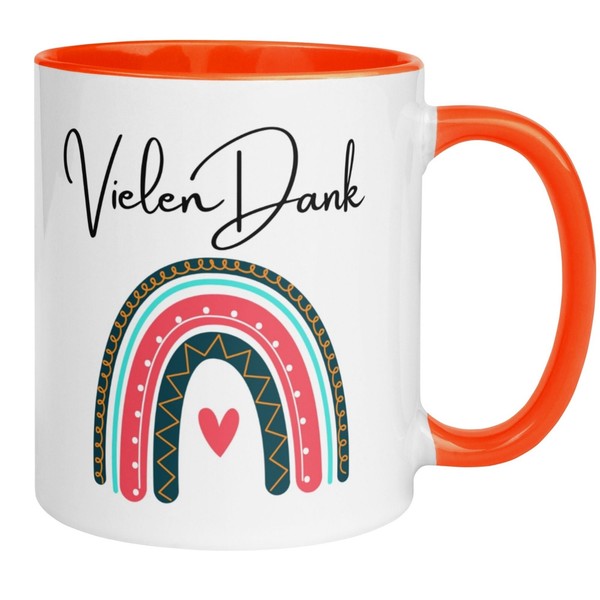 Tasse Danke – „Vielen Dank“ – DankeschöN Geschenk Erzieherin/Kollegin-image