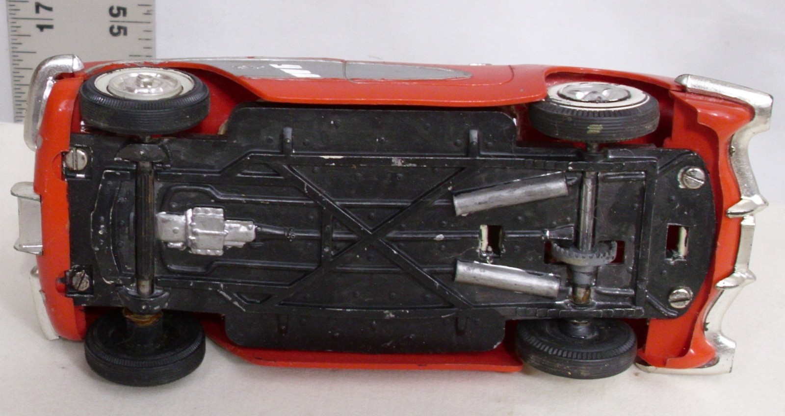 AMT 1959 CHEVROLET CORVETTE CONVERTIBLE PROMO CAR MODEL 1:25 IN RED | eBay