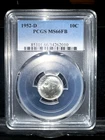 1952 D Roosevelt Dime PCGS MS 66 FB