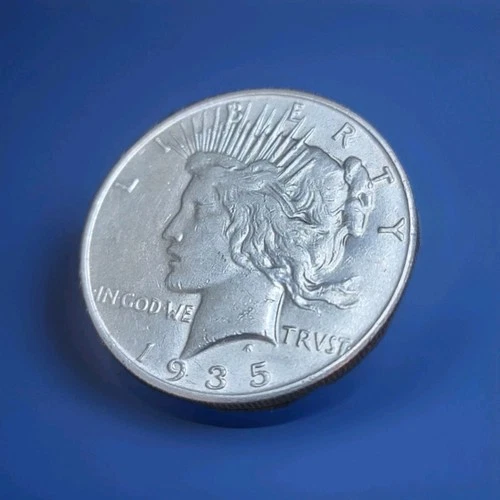 1935-P Peace Silver Dollar - Philadelphia Mint - BU - KEY DATE!! Uncirculated!