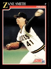 1991 Score Zane Smith #845