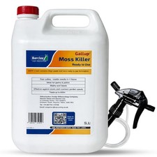 Gallup Moss Killer Ready to Use 5L– Fast Acting Patio & Driveway Moss Remover 