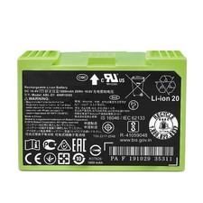 New Battery For Irobot Roombae e e5 e6 I7 i7 i8 i3 i4 ABL-D1 26WH 4INR19/65