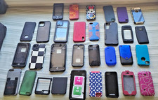 lot of 30 Phone Cases Accessories Various Brands Designs -used and a Few new
