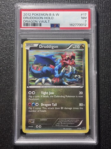 Druddigon graded PSA 7 for sale on eBay
