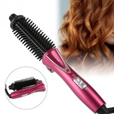 Hot Air Styler and Rotating Hair Dryer Hair Straightener Curler Brush Comb