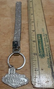 Welcome To Fabulous Las Vegas Nevada Key Fob. Very Sparkling