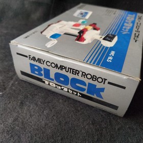 Nintendo Famicom Robot Block STACK-UP Parts Boxed, Workign, Japan, No Cartridge