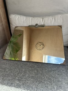 Vintage Art Deco Small Mirror