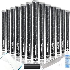 WRAP-Y Rubber Golf Grips 13 Pack Come with All Repair Kits - Midsize Black