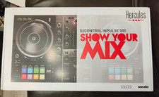 HERCULES DJCONTROL INPULSE 500 - Contrôleur DJ - Interface audio & mixeur - NEUF