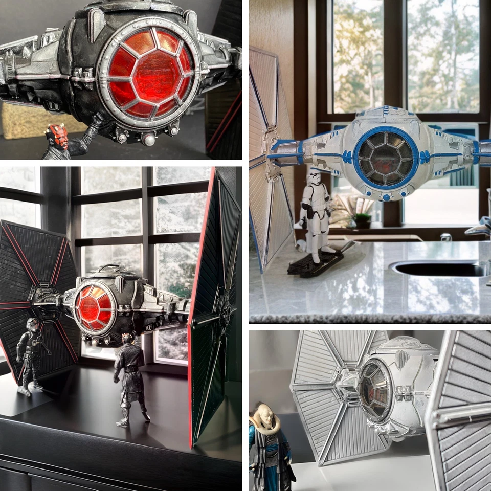 Tie Fighter Avenger You Pick Star Wars Andor Vintage Mustafar Coruscant Custom - Image 2 of 4