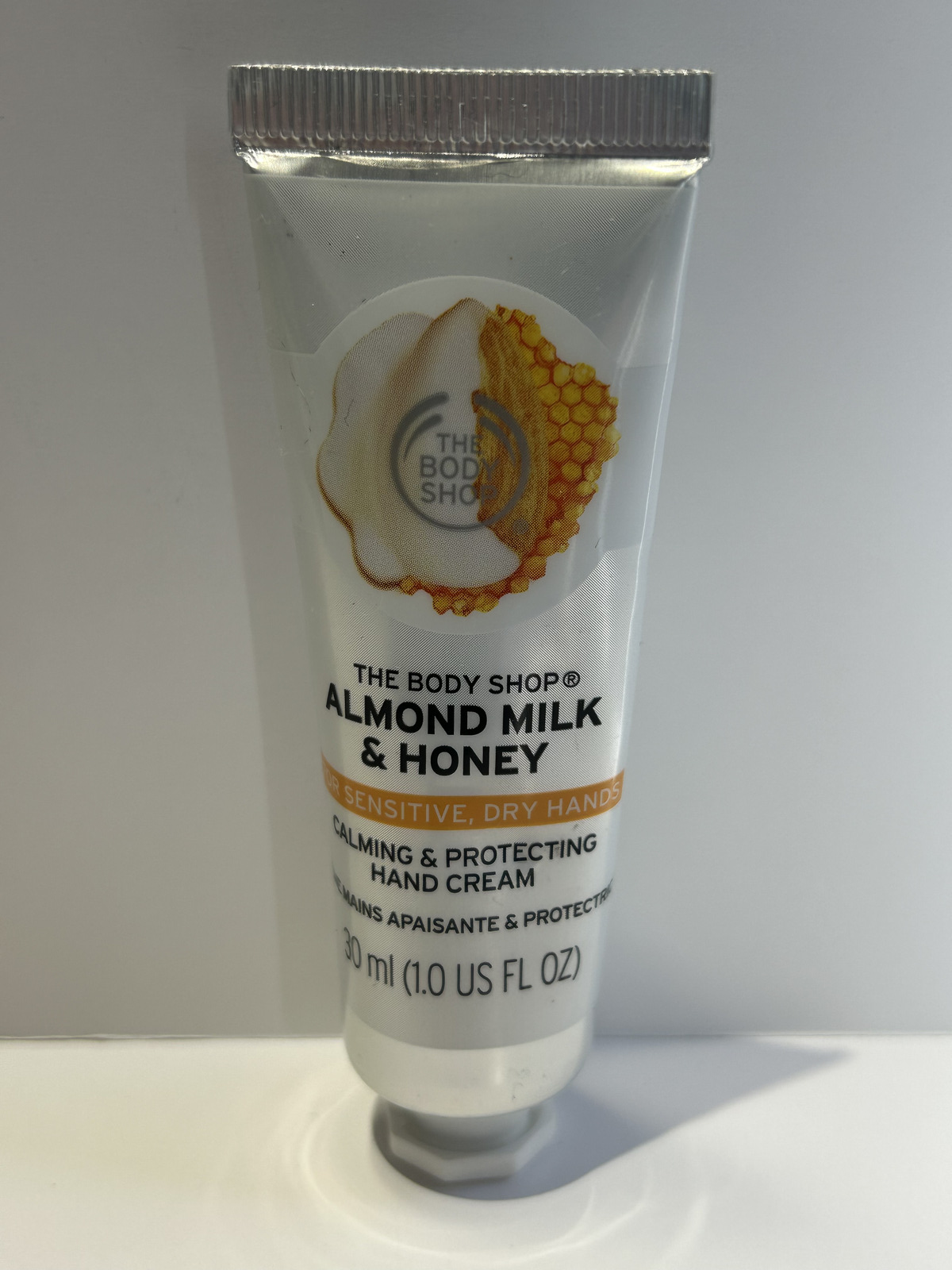 The Body Shop Almond Milk & Honey Hand Cream 30ml Soothing Dry Skin