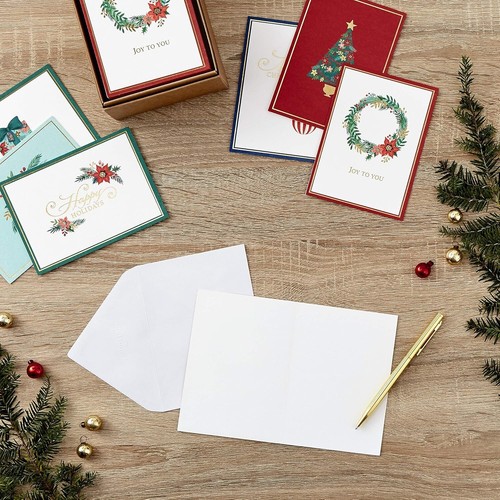 48x Hallmark Christmas Card Assortment Box w/Envelopes - Holiday Icons (XPX5173) - Picture 4 of 13