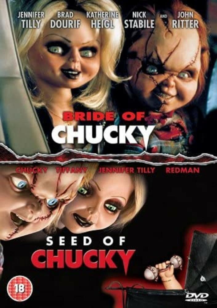 Bride Of Chucky/Seed Of Chucky DVD Horror/Occult Jennifer Tilly