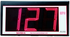 Sports Radar 3 Digit Red Led 4'' Display DL431-R