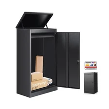 41.3Inch Express Package Delivery Box for Outside, Ultra Large Parcel Drop Bo...