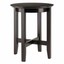 winsome wood toby occasional table espresso