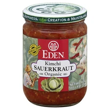 Eden Foods Organic Kimchi Sauerkraut 18 oz (Pack of 12)