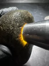 292g Natural Burmese yellow Jadeite Stone – Uncut & Unopened, Full of Mystery