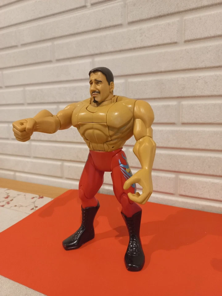 EDDIE GUERRERO WWE ACTION FIGURE VINTAGE MATTEL SERIE ELITE WRESTLING - Immagine 4 di 4