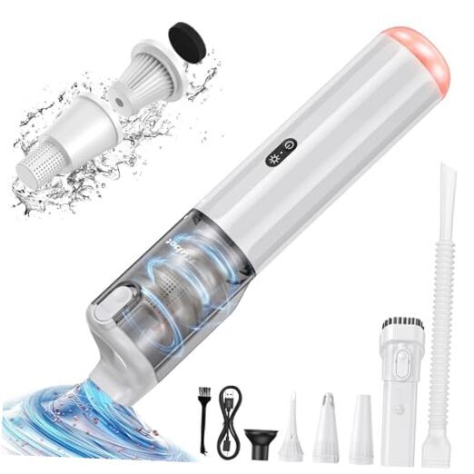 Handheld Vacuum, Car Vacuum Cordless, Mini Car Vacuum Cleaner with 15000 Pa