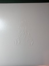 Baby booties , white pearl, pink flex hinge, blue hinge, Hello Baby Boy NIP