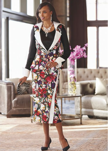 Ashro Dress Black Floral Cherelle Skirt 