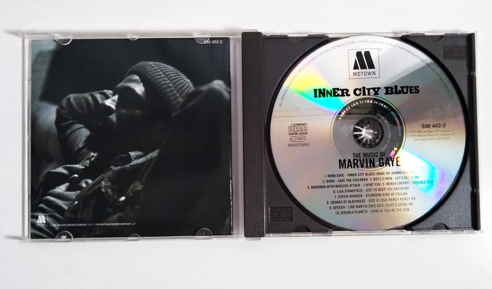 Inner City Blues The Music of Marvin Gaye Tribute CD Compilation Bono Madonna - Bild 3 von 4