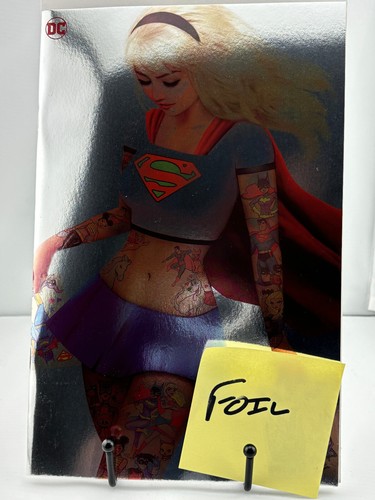 Action Comics: Doomsday Special #1 - NYCC Szerdy Supergirl Virgin *LÁMINA* - CASI NUEVO - Imagen 2 de 3