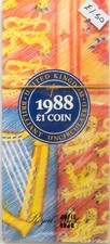 1988 £1 - SHIELD OF ROYAL ARMS- BRILLIANT UNCIRCULATED - BU ONE POUND COIN PACK