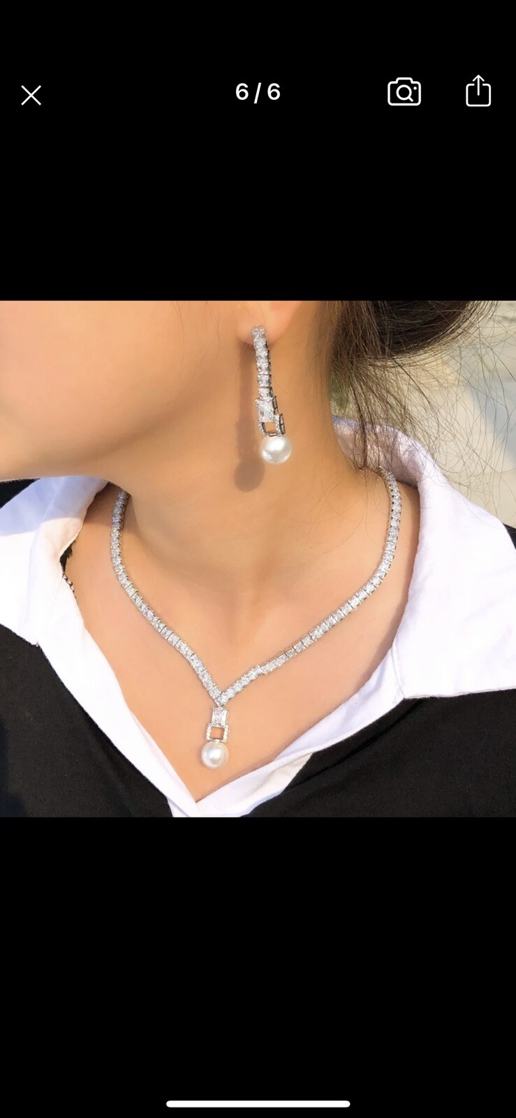 necklace and earring set