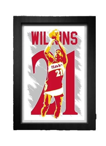 Dominique Wilkins Sports Fan Posters