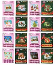 Craft Buddy DIY Crystal Christmas Card Kit ~ Make You Own Gem Xmas Cards