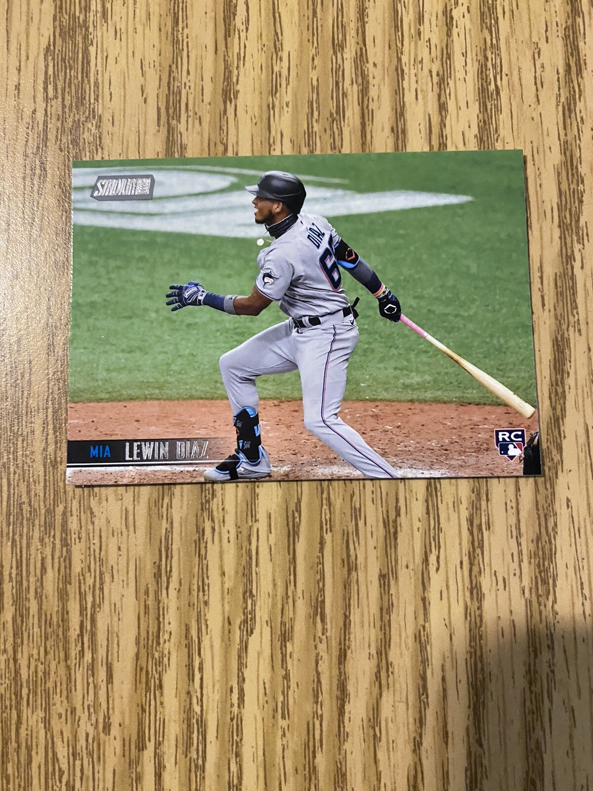 2021 Topps Stadium Club Lewin Diaz Rookie Miami Marlins RC #188